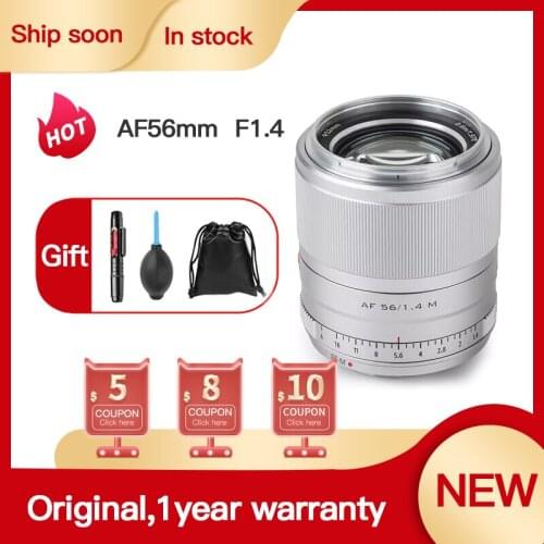 Viltrox 56mm f1.4 EF-M Large Aperture Autofocus Portrait Lens APS-C Prime Lens for Canon EOS M Cameras M5 M10 M100 M200 M50 M6