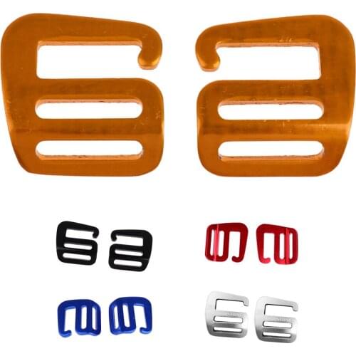 10 Pieces 1inch Sturdy Hook Outdoor Webbing Buckle Luggage Sack Pack Bag Strap Belt 25mm 5 Color