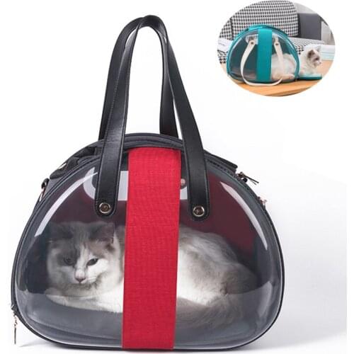 Adjustable Cat Carrier Sling Bag Portable Pet Puppy Traveling Outdoor Foldable Pet Bag Transporter Conveyor Cats Bag Pet Supplie
