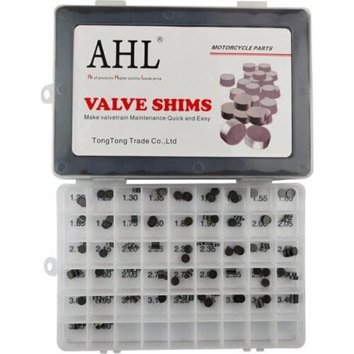 141pcs Motorcycle Engine Parts Adjustable Valve Shim 7.48mm Complete Refill Kit For Honda for Suzuki for Yamaha for Kawasaki