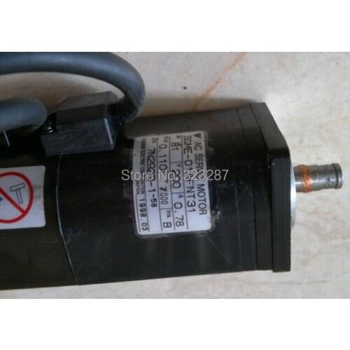YASKAWA Servo Motor SGME-01AFNT31, Second Hand Looks Like "new" Tested Working