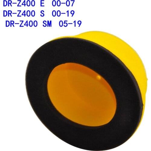 Motorcycle Air Filter Intake Cleaner For Suzuki DR-Z400E 2000-2007 DR-Z400S 2000-2019 DR-Z400SM 2005-2019 DRZ400 DRZ 400