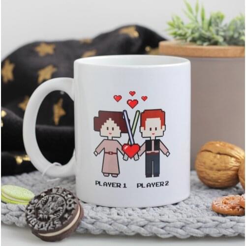 White Box Ceramic Mugs