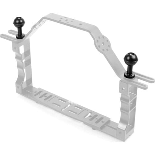 1" Ball Adapter Mount With 1/4" Screw Underwater Housing Camera Diving Arm