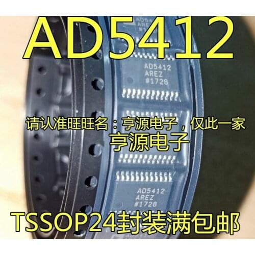 100% New&original AD5412ARE AD5412AREZ AD5412 TSSOP-24