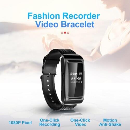 Bluetooth Watches 1080P Mini Camera Smart Sports Photography Bracelet Smart watch Record Blood Pressure Heart Rate Monitor