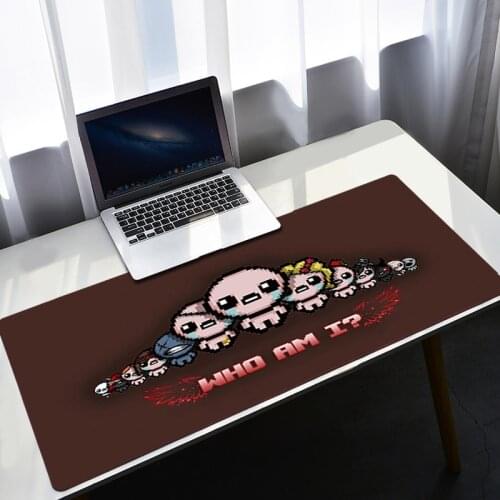 Mouse Large Pad Desk Mat Keyboard Pc Mats Gamer Office Japanese Table Pads Xxl Gaming Mousepad The Binding Of Isaac Game Carpet