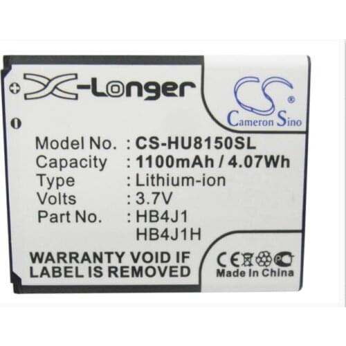 Cameron Sino 1100mah battery for HUAWEI C5800s C8500 C8500S GAGA IDEOS Ideos X1 IDEOS X3 M835 scend Y100 T8100 T8300 U8120