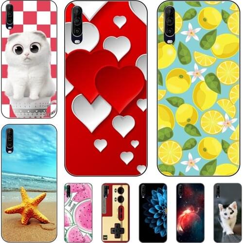Phone Case For Wiko View 4 Painting Patterned Silicone Fitted Case Shells For Wiko View4 View4 Lite Cover Housing Hoods Bags