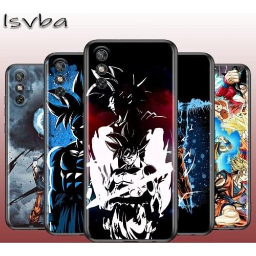 Animation L-llonGzu-h for Huawei Y9A Y9 Y9S Y8S Y8P Y7P Y7 Y6S Y6 Y5P Y5 Prime Pro Lite Black Phone Case