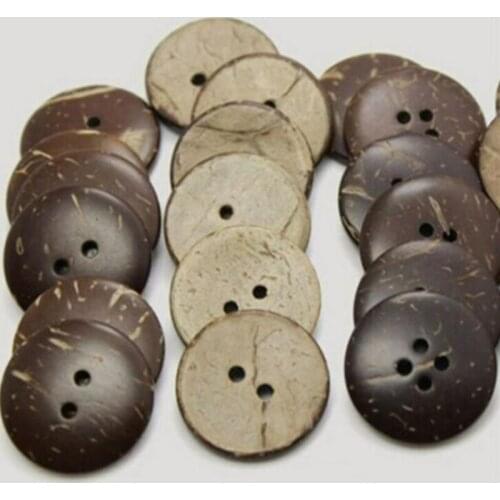 DIY Round :2-holes/4-Holes Button coconut shell button coconut button accessories sewing Scrapbooking Craft 10/13/15/18/20/25mm