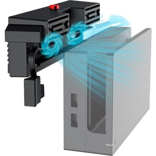 Dual Mode Cooling Fan for Nintendo Switch NS Station Radiator Game Accessories Console USB Heat Exhaust Ventilation Dual Fans
