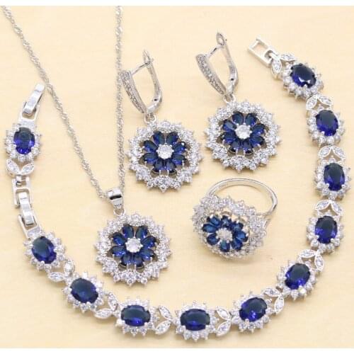 EIOLZJ Rings With Crystals