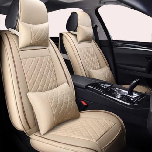 Leather car seat covers for honda civic 2006 2011 cr v accord7 city FIT car accessories covers for vehicle seat cushion