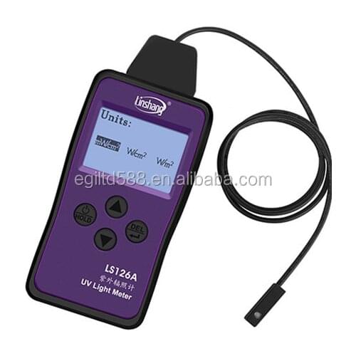 LS126A UV Light Meter UV Irradiance Meter For UV LED Light Source Of Curing Machine With Ultra-Small Probe Sensor