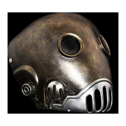 Hellboy Clockwork Robot Man Mask Terror Full Face Alien Resin Masks Kroenen Face Masquerade Halloween Cosply Costume Party Props