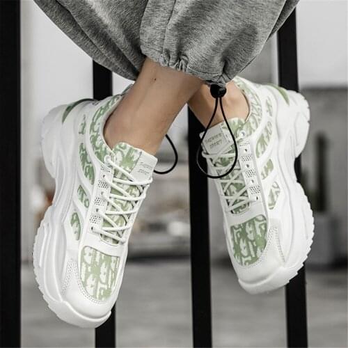Summertime Men Running Shoes 2021 High Quality Male Fashion Jogging Laces Athletic Portable Breathe Freely Sneakers Size 39-44