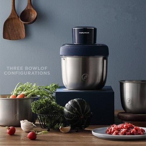 220V Electric Meat Grinder 1.5L Multi-function Vegetable Cutter 304 Stainless Steel Meat Grinder Meat Grinders Electric