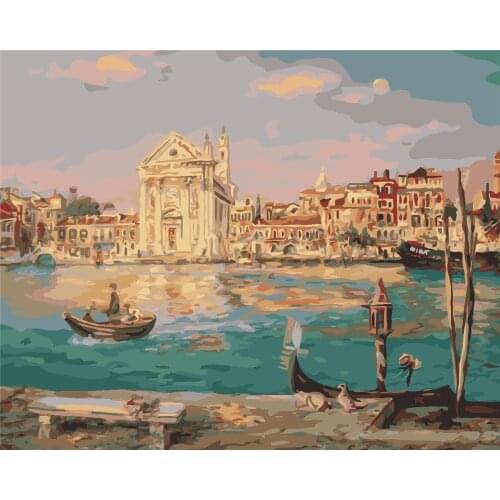 Vivisection Paint By Number Winter Drawing On Canvas Gift Diy Pictures By Numbers Forest Kits Hand Painted Painting Art Home