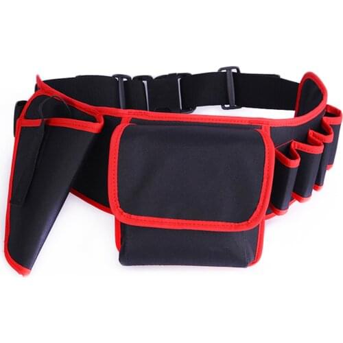 7 in 1 Electric Tool Waist Harness Waist Pouch Bag for Hardware Tools Tools Packaging for electricians, carpenter, craftsmen TB