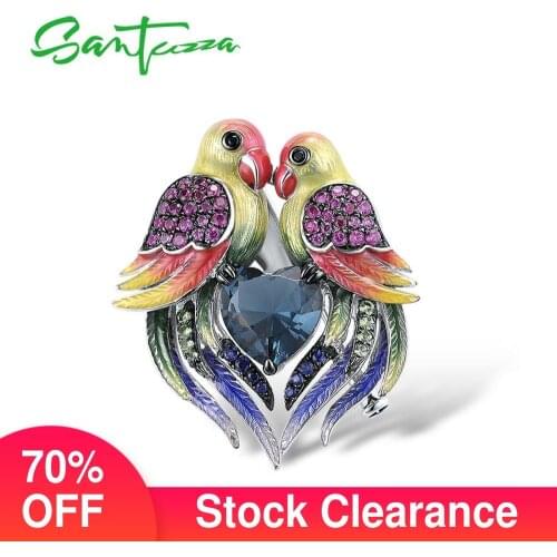 SANTUZZA Brooches With Animals For Clothes
