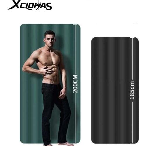 XC LOHAS Thick Yoga Mat Extra Exercise Mat For Sport Fitness Tasteless Pads Exercise Gymnastics Fitness Mat Pilates Mat For Home