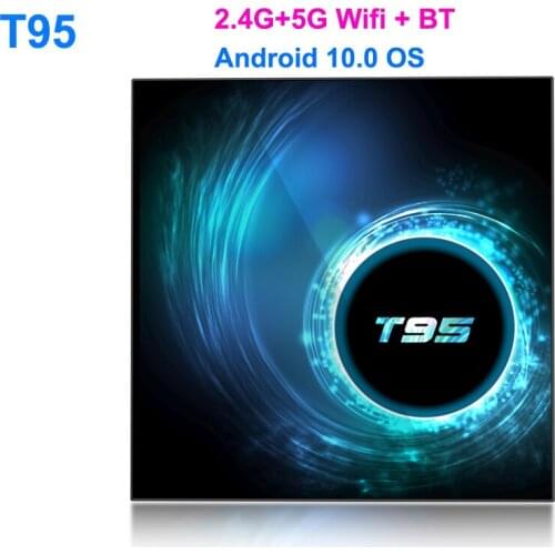 5pcs T95 TV Box Android 10 4GB 32GB 64GB Allwinner H616 Quad Core 5G WIFI BT TV BOX Android 10.0 Set top box 2GB 16GB