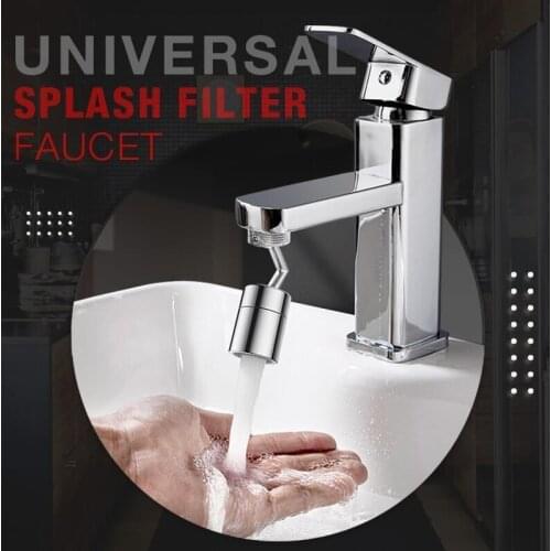 High Pressure Kitchen Faucet Extender Rotatable Faucet Aerator Water Saving Tap Nozzle Adapter Bathroom Sink Accessories
