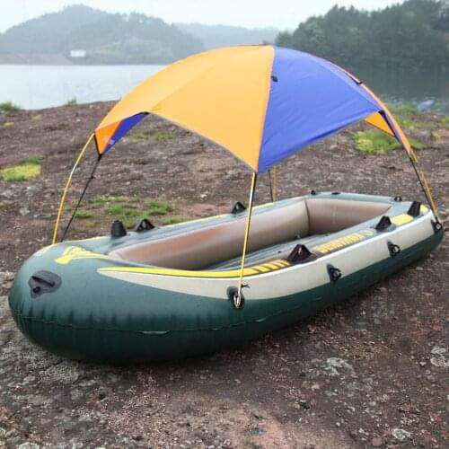 Waterproof Sun Shelter Sunshade Protection Outdoor Canopy Garden Patio Pool Shade Sail Awning For Inflatable Boat Rubber Boat