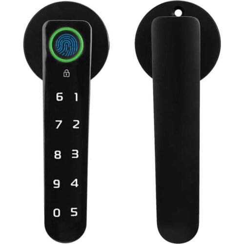 Fingerprint door lock Intelligent Smart Fingerprint Password Key Security Door Lock for Home Office cerradura inteligente
