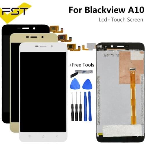 For Blackview A10 LCD Display With Touch Screen Digitizer Assembly Replacement Parts lcd sensor blackview a10+Tools and Adhesive