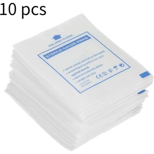 10*10cm 8 Layers First Aid High-quality Individually Wrapped Gauze