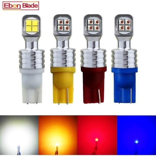 2 x High Power T10 194 W5W 40W Crees Chip LED Bulb DRL Car Tail Parking Lamp Backup Reverse Stop Light White Red Amber 12V 24V
