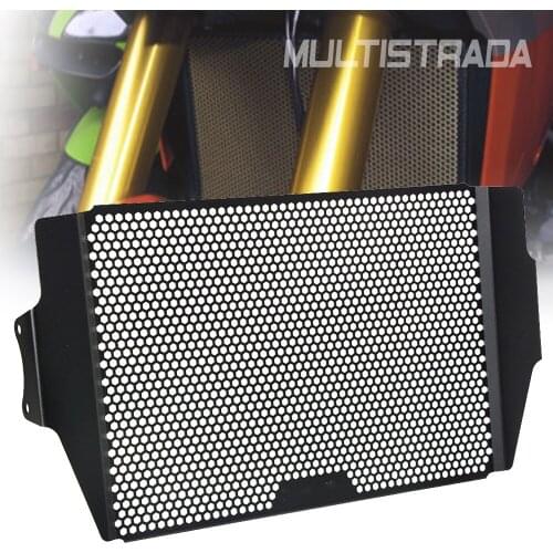 Motorcycle Aluminum Radiator Guard Protector Grill Cover For Ducati Multistrada 1200 Enduro Pro /Pikes Peak /S D 2016 2017 2018