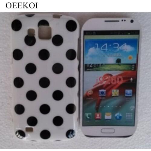 OEEKOI Polka Dots Skin Pouch Back Case for Samsung Galaxy Premier i9260 Cellphone Bags