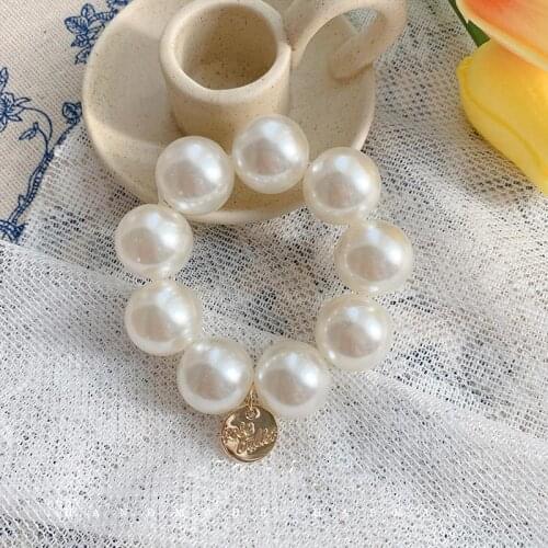 MISANANRYNE Elegant Pearls Elastic Hair Bands Ponytail Holder Scrunchie Headband Sweet Rubber Bands Fashion Hair Accessories