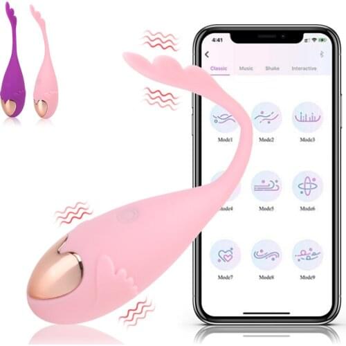 Sex Toys for Women Vaginal Tighten Exercise Wearable Dildo Vibrator 10 Frequency APP Control Clitoris G Spot Stimulation