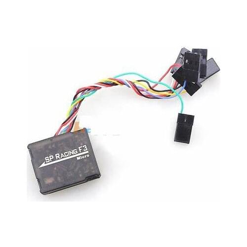 Micro SP Racing F3 Flight Controller Deluxe 10DOF Version Ultra Small F3 FC w/Compass Barometer for Geprc Iflight frame