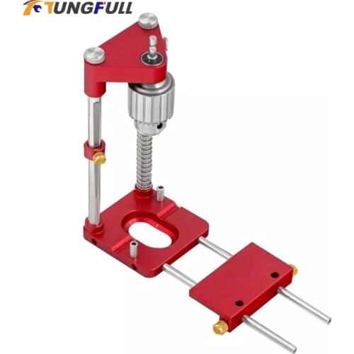 Alloy Steel Woodworking Drilling Template Guide Tool For Home Woodworking Drill Locator Convenient Labor Saving