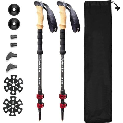 Lighten Up Folding Walking Sticks