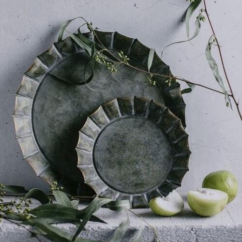 New Popular Stainless Steel Dinner Plate Designs Japanese Dishes Butter Dish Melamine Tableware Wedding sushi Plates Dessert