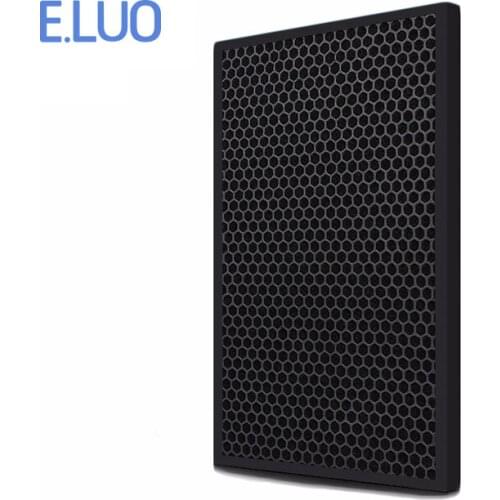 Air Purifier Parts Activated Carbon Filter For Custom Filter 196 * 498 * 10 mm For Panasonic F-ZXKD55Z