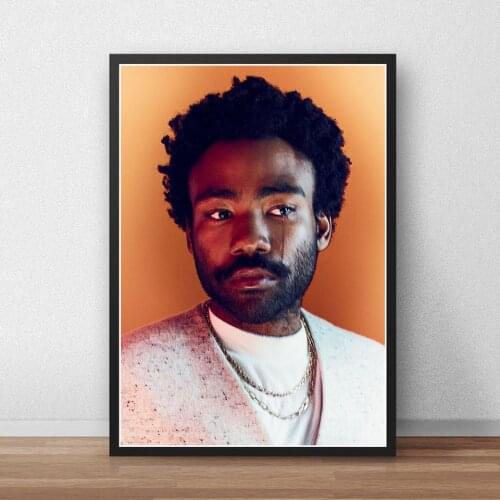 Childish Gambino Poster Rap Music Singer Art Canvas Pictures for Living Room Home Decor Posters and Prints