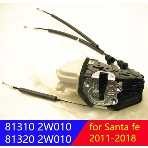 Genuine Front Door Lock Actuator Motor Driver Side Latch Release Reardoor for hyundai Santa fe 2013-2018 813102W010 813202W010