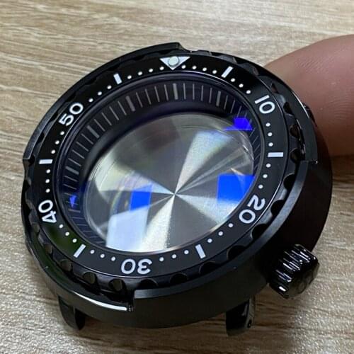 Bezel Cover Case For Seiko NH35A NH36A SKX007 Dial Movement Face Watch Ring Insert Metal Bronze Accessories