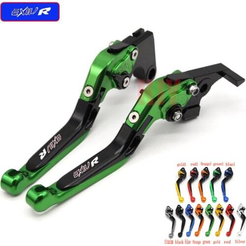 For Hyosung GT250R EXIVR 2006-2016 GT650R 2006-2012 CNC Motorcycle Foldable Extending Brake Clutch Lever And Moto 170mm Lever