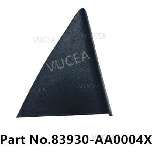 Triangular trim panel of left rear door For Hyundai Hyundai Elantra CN7 Left rear door inner cover 83930AA0004X 83930AA000