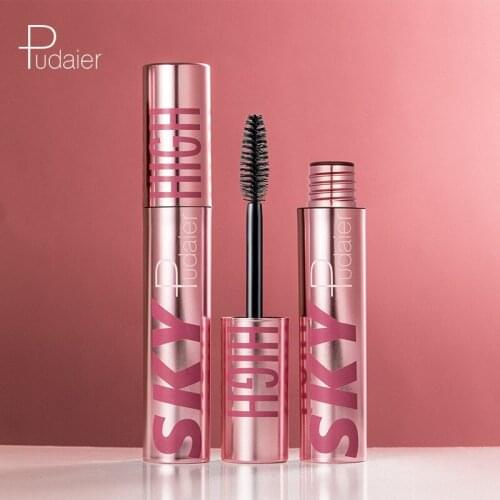 Waterproof Anti-Sweat Non-Smudge Fiber Curly Thick Mascara For Eye Lashes Extension Makeup Tools Soft Long Eyelash Makeup