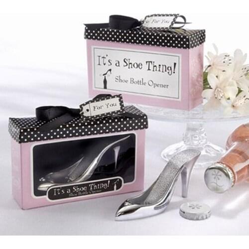 100PCS free shipping wedding favor shoe bottle opener its a shoe thing wedding party gifts valentines gifts wedding souvenir