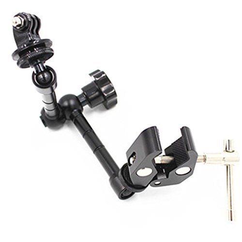 360 Degree Magic Arm +Adapter +Bicycle Handlebar Crab Clamp For GoPro Hero4 3+ 3